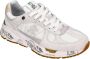 PREMIATA Lage Sneakers Dames Mase-d Maat: 39 Materiaal: Suède Kleur: Wit - Thumbnail 13