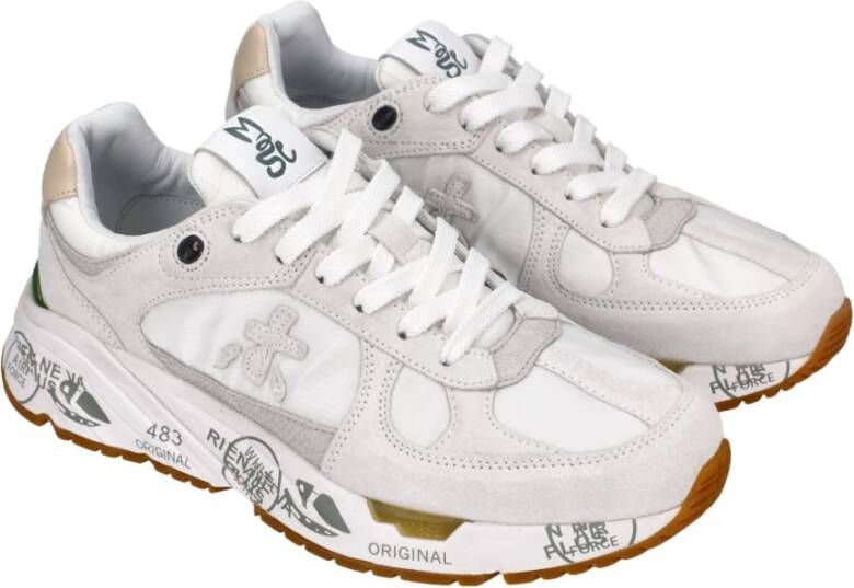 Premiata Grijze Sneakers White Dames