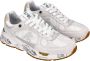 PREMIATA Lage Sneakers Dames Mase-d Maat: 39 Materiaal: Suède Kleur: Wit - Thumbnail 14