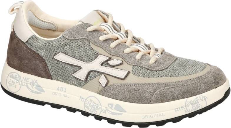 Premiata Grijze Sneakers Gray Heren