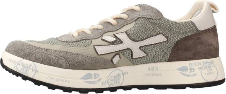 Premiata Grijze Sneakers Gray Heren