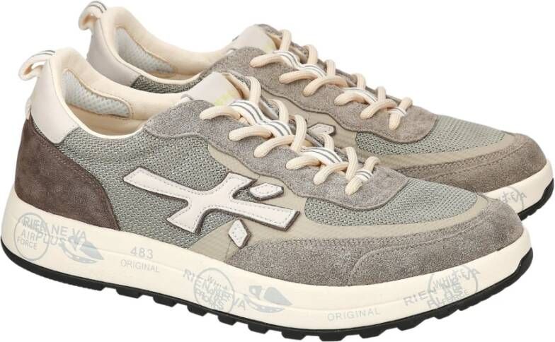 Premiata Grijze Sneakers Gray Heren