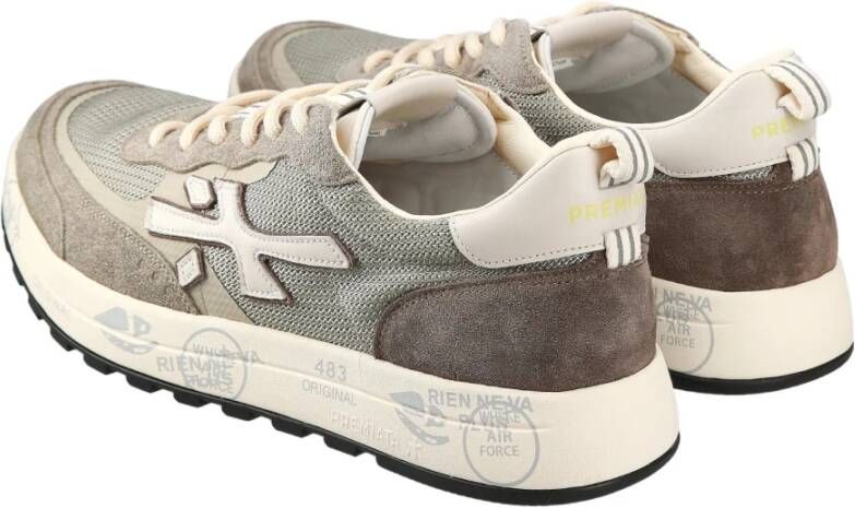 Premiata Grijze Sneakers Gray Heren