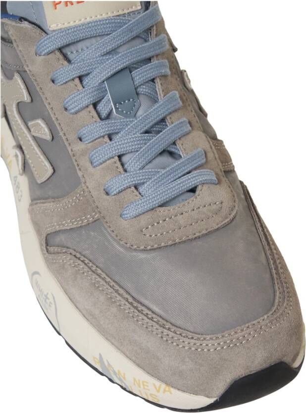 Premiata Grijze Sneakers `Mick` Casual Schoenen