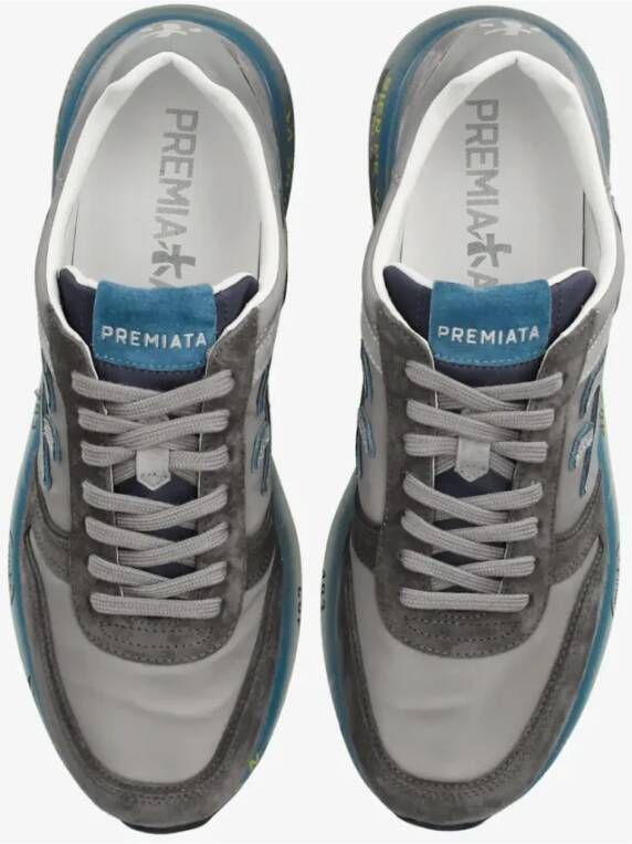Premiata Grijze Sneakers Mick Heren