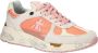 Premiata Mase Women Beige Red Lage sneakers - Thumbnail 3