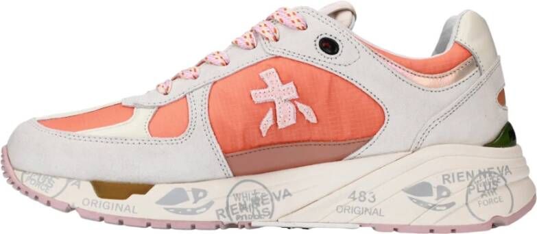 Premiata Grijze Sneakers Multicolor Dames