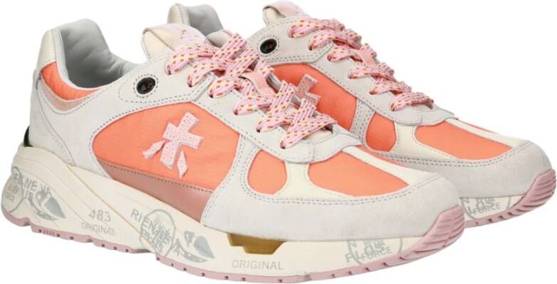 Premiata Grijze Sneakers Multicolor Dames