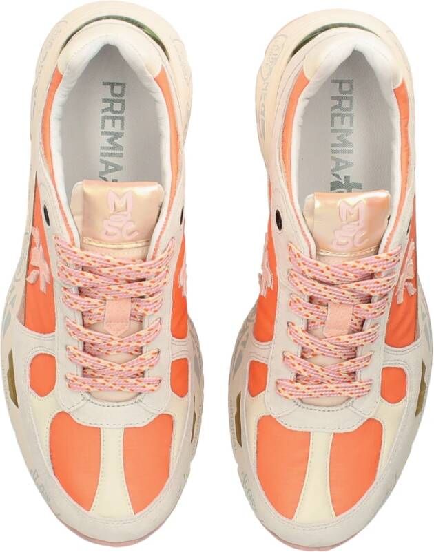 Premiata Grijze Sneakers Multicolor Dames