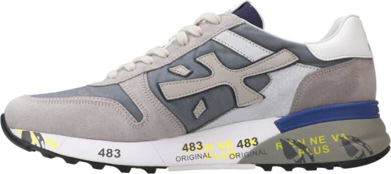 Premiata Grijze Sneakers Multicolor Heren