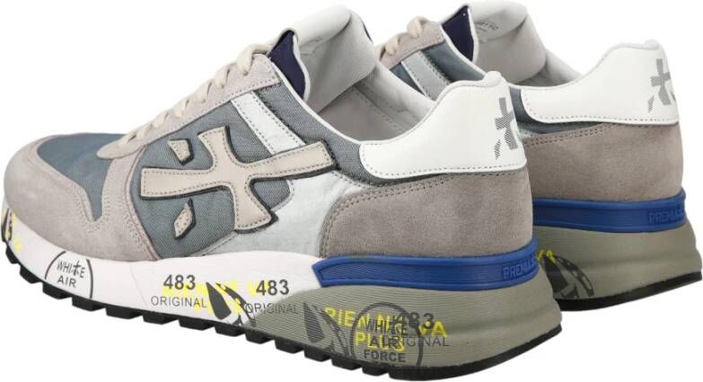 Premiata Grijze Sneakers Multicolor Heren