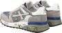 Premiata Stijlvolle Mick Canvas Nylon Sneakers in Grijze Contrasten Gray Heren - Thumbnail 46