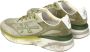 Premiata Grijze Suède Sneakers met Groene Details - Thumbnail 2