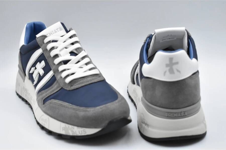 Premiata Grijze Veterschoenen