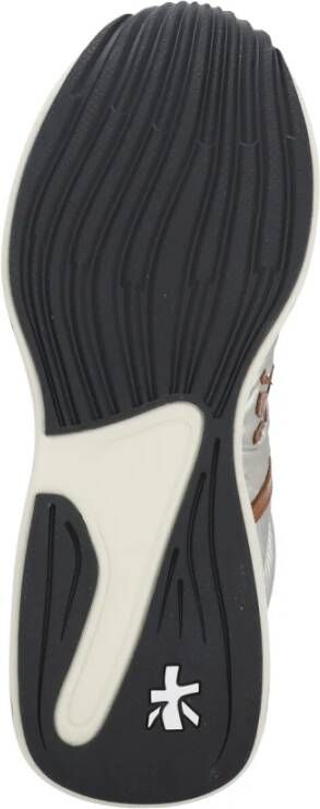 Premiata Grijze Witte Suède Sneakers voor Vrouwen Gray Dames