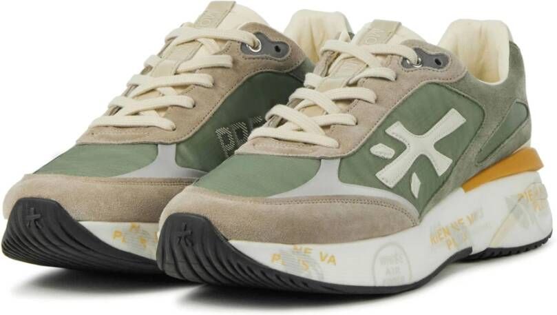 Premiata Groen Combi Sneakers Green Heren