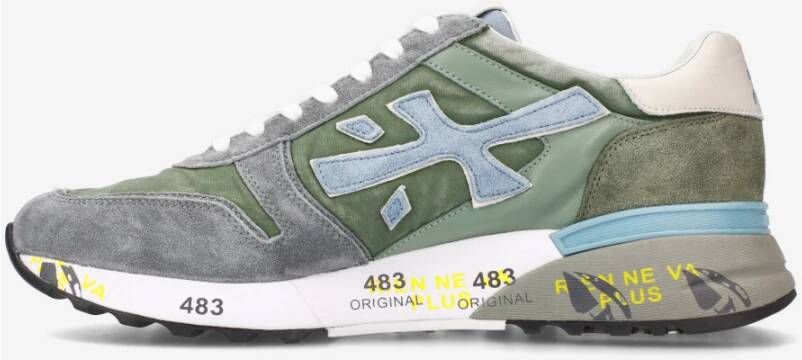 Premiata Groen en Grijs Mick Sneakers Green Heren