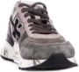 Premiata Groene Leren Sneakers Logo Details Rubberen Zool Multicolor Heren - Thumbnail 10