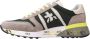 Premiata MultiColour Suède Nylon Lander Sneakers Multicolor Heren - Thumbnail 9