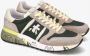 Premiata MultiColour Suède Nylon Lander Sneakers Multicolor Heren - Thumbnail 13