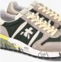 Premiata MultiColour Suède Nylon Lander Sneakers Multicolor Heren - Thumbnail 23