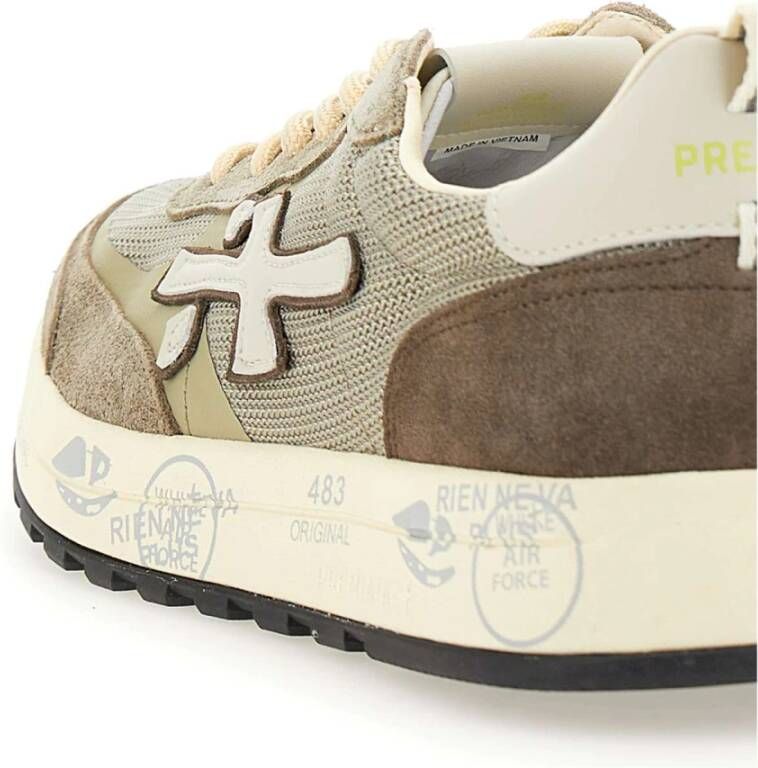 Premiata Heren Grijze Sneakers Multicolor Heren