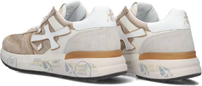Premiata Heren Sneakers Mick Taupe Kleur