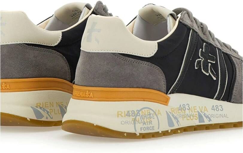 Premiata Heren Sneakers van Suède en Nylon