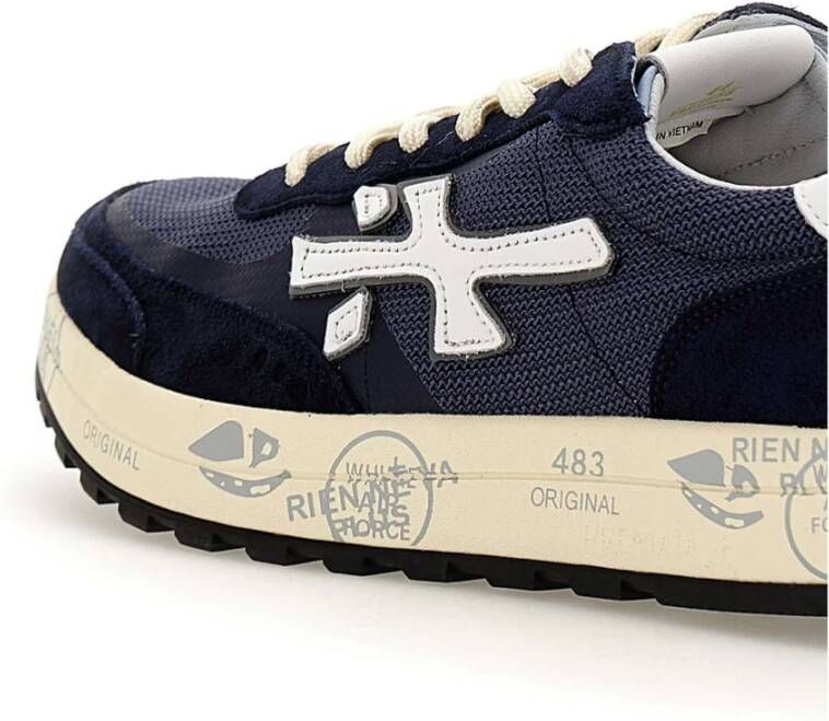 Premiata Heren Stijlvolle Sneakers Blue Heren