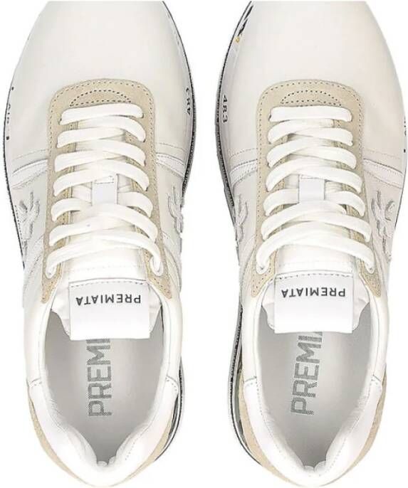 Premiata Hoge Sneakers Beth5603 in Wit Multicolor Heren