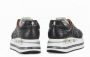 Premiata Chunky Leren Sneaker met Klassieke Prints Black Dames - Thumbnail 9