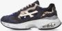 Premiata Innovatieve Sharky Sneakers met landelijke inspiratie Blue Heren - Thumbnail 3