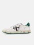 Premiata Istrice Leren Sneakers White Dames - Thumbnail 3