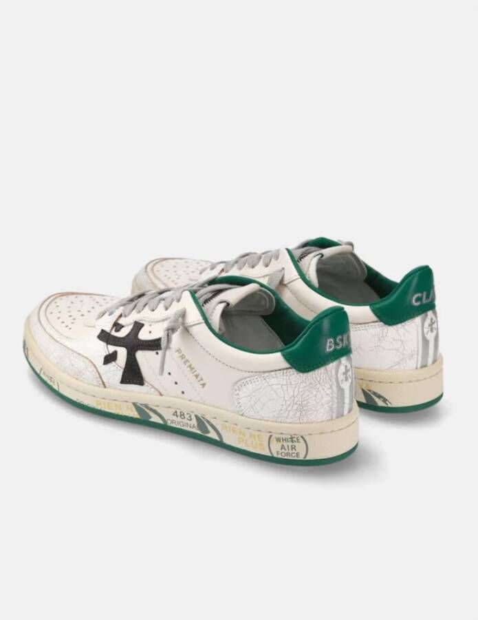 Premiata Istrice Leren Sneakers White Dames