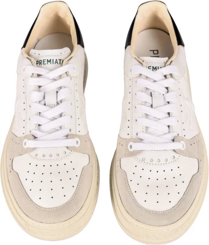 Premiata Italiaanse Leren Sneakers Gemaakt in Italië Multicolor Heren