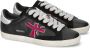 Premiata Kalfsleren Sneakers met Suède Inzetstukken Black Dames - Thumbnail 3