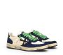 Premiata Klei Leren Blauwe Suède Sneakers Multicolor Dames - Thumbnail 2