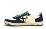 Premiata Klei Leren Blauwe Suède Sneakers Multicolor Dames - Thumbnail 3