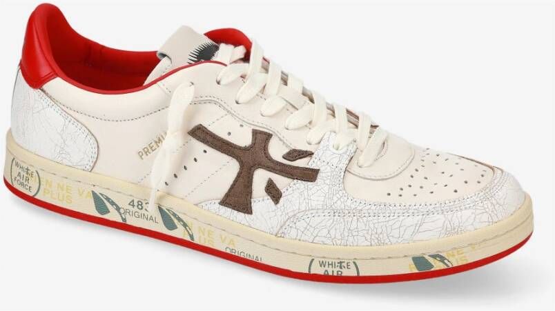 Premiata Klei Mand Sneakers White Heren