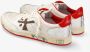 Premiata Clay6777 Wit Logo Contrast Bruin Sneakers White Heren - Thumbnail 5