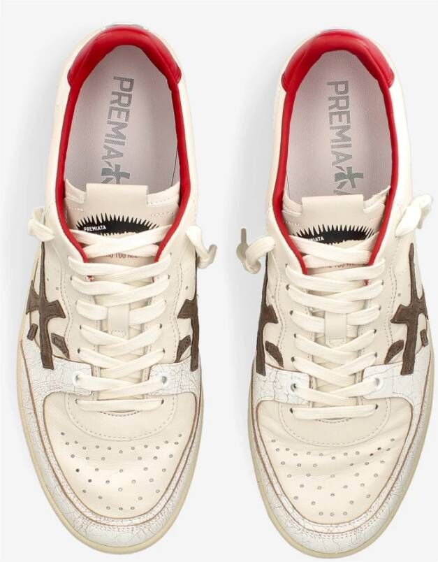 Premiata Klei Mand Sneakers White Heren