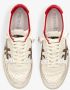 Premiata Clay6777 Wit Logo Contrast Bruin Sneakers White Heren - Thumbnail 6