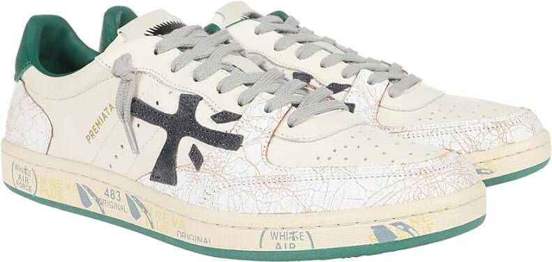 Premiata Clay Sneakers White Heren