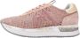 Premiata Kwaliteitslederen sneaker met koordtextuur Pink Dames - Thumbnail 17