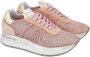 Premiata Kwaliteitslederen sneaker met koordtextuur Pink Dames - Thumbnail 18