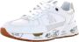 PREMIATA Lage Sneakers Dames Mase-d Maat: 39 Materiaal: Suède Kleur: Wit - Thumbnail 10