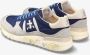 Premiata Blauwe Mesh en Suède Sneakers Blue Heren - Thumbnail 17