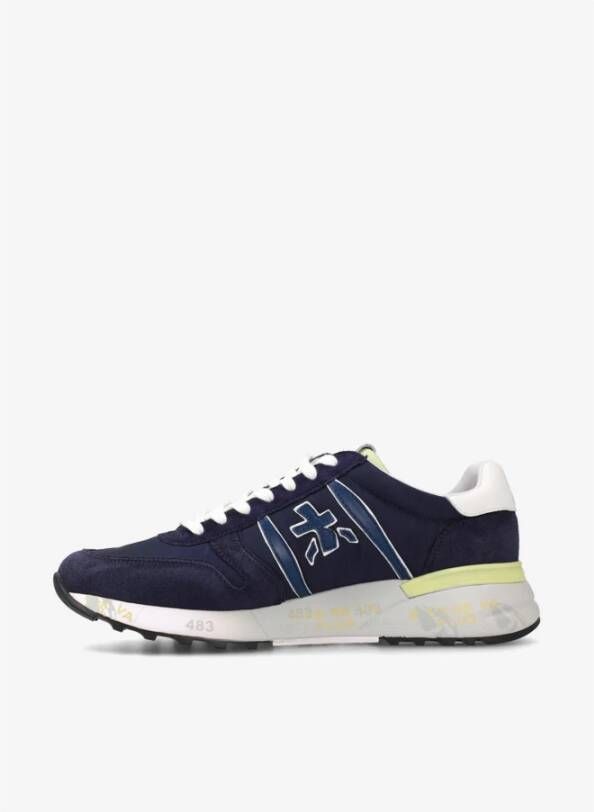 Premiata Lander 6634 Sneakers Blue Heren