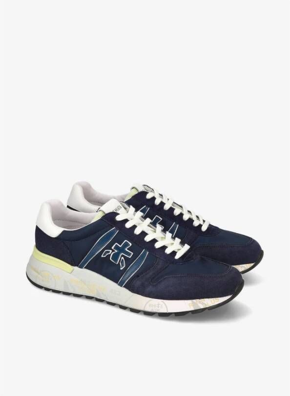 Premiata Lander 6634 Sneakers Blue Heren