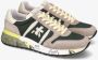 Premiata MultiColour Suède Nylon Lander Sneakers Multicolor Heren - Thumbnail 20
